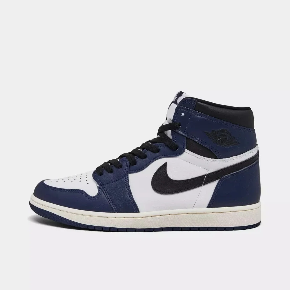 Nike Air Jordan 1 Retro High OG GS Big Boys Kids Sz 6Y Navy/White FD1437-401 NEW